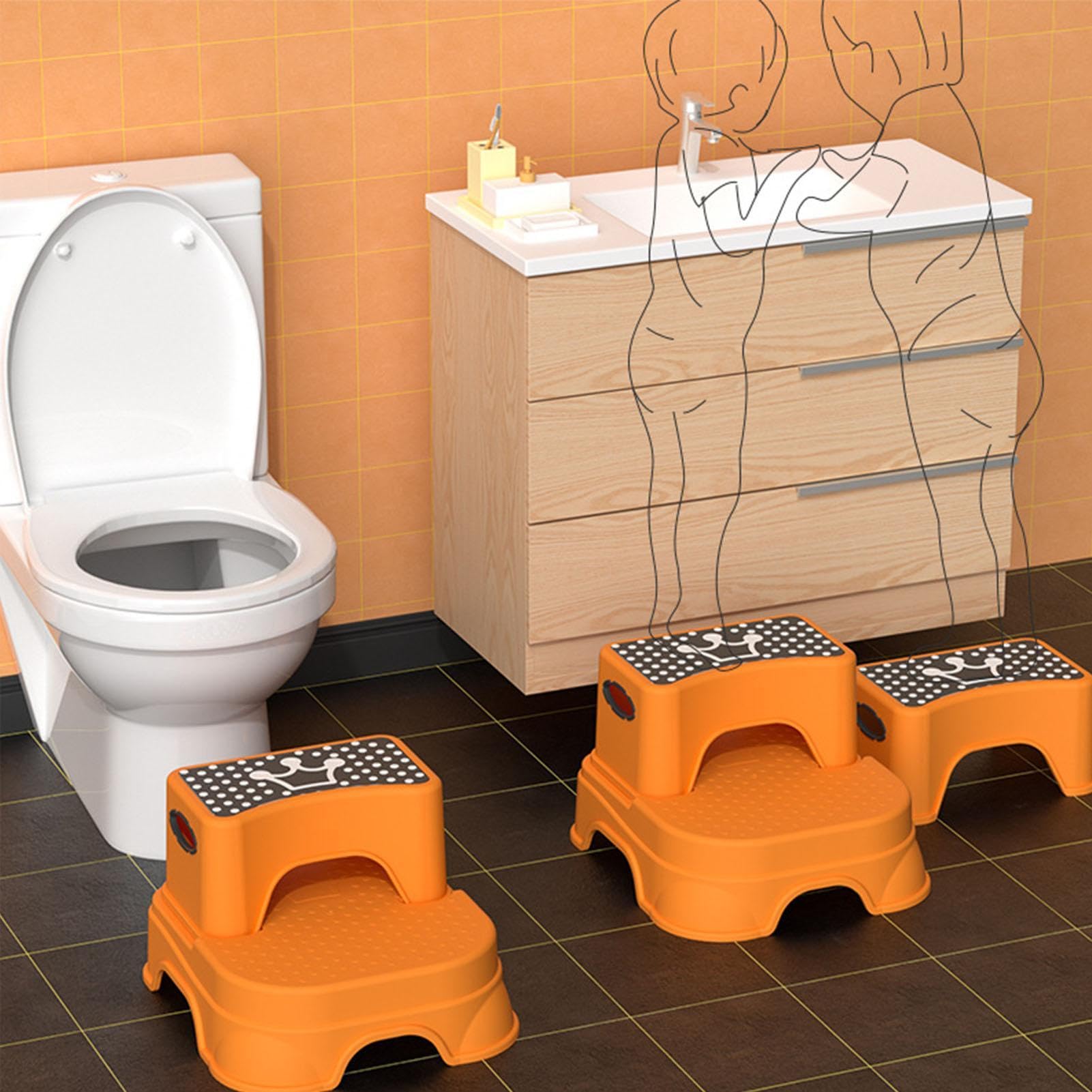 Sgabello per bambini, stabile, antiscivolo, portatile | Sgabello per bambini, per bagno, casa, cucina, lavanderia, interni, bambini e bambine
