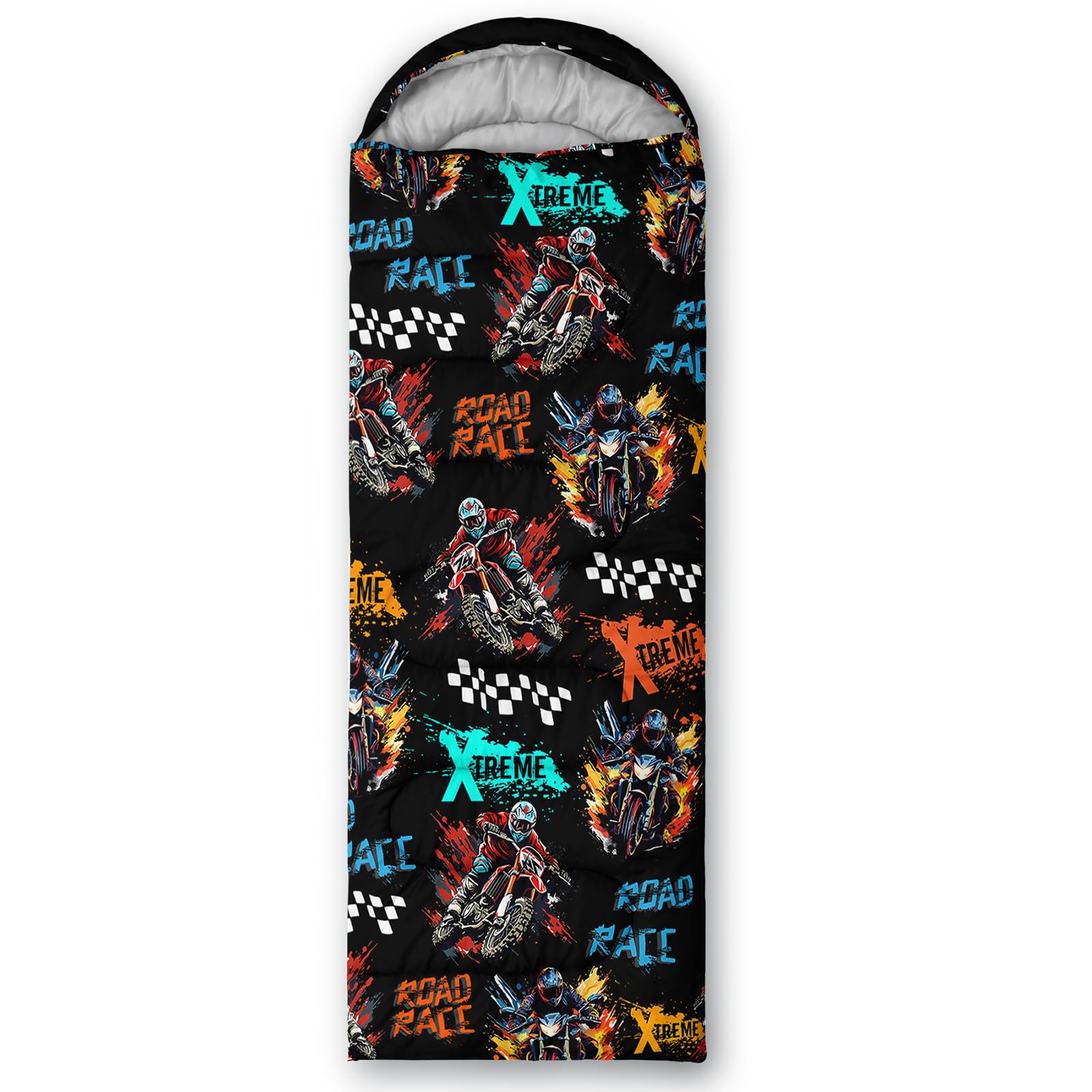Axolotl Blue Gaming Sleeping Bag - Waterproof & Portable -8 Axolotl Blue Gaming Sleeping Bag - Waterproof & Portable -8
