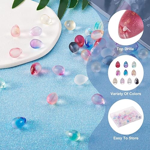 Miniatura 9 de Colgantes de cristal de lágrima