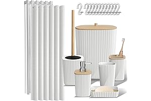 Clara Clark Bathroom Accessories Set