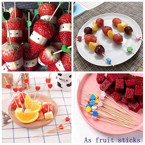 100 Pezzi Stuzzicadenti da Cocktail da 12 cm in