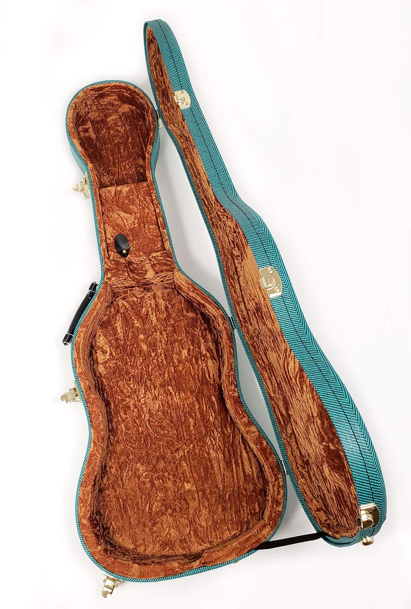 Douglas/Sprice EGC-450 LP Blue Tweed Guitar Case