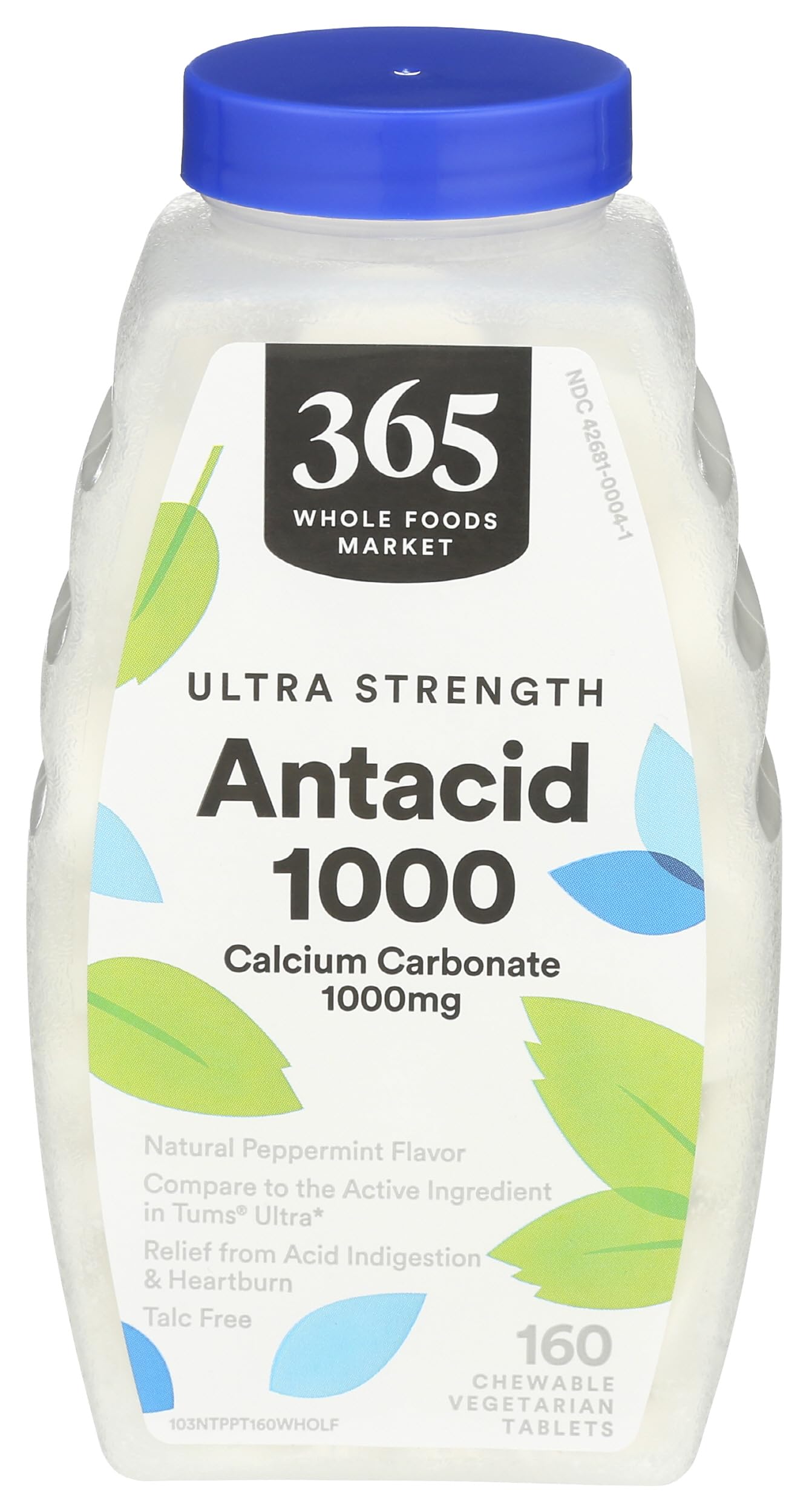 365 by Whole Foods Market, Antacid Ultra Strength Peppermint, 160 Count (Pack of 2) — Amazon image 3