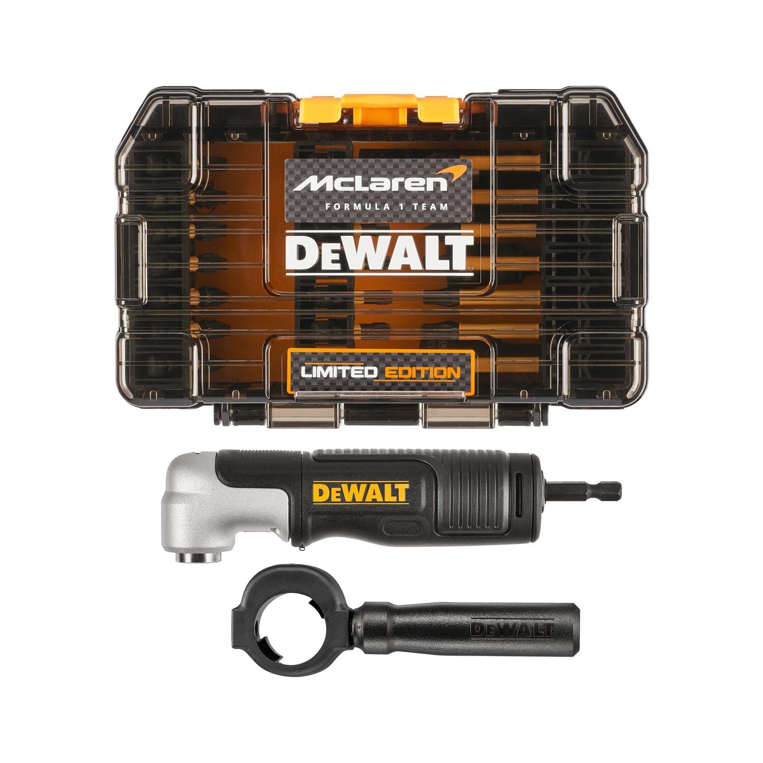 DEWALT McLaren - Juego de puntas de destornillador, juego de herramientas con hexagonal interno, puntas Phillips y Torx, con maletín de almacenamiento, modelo DT70782-QZ, 33 piezas