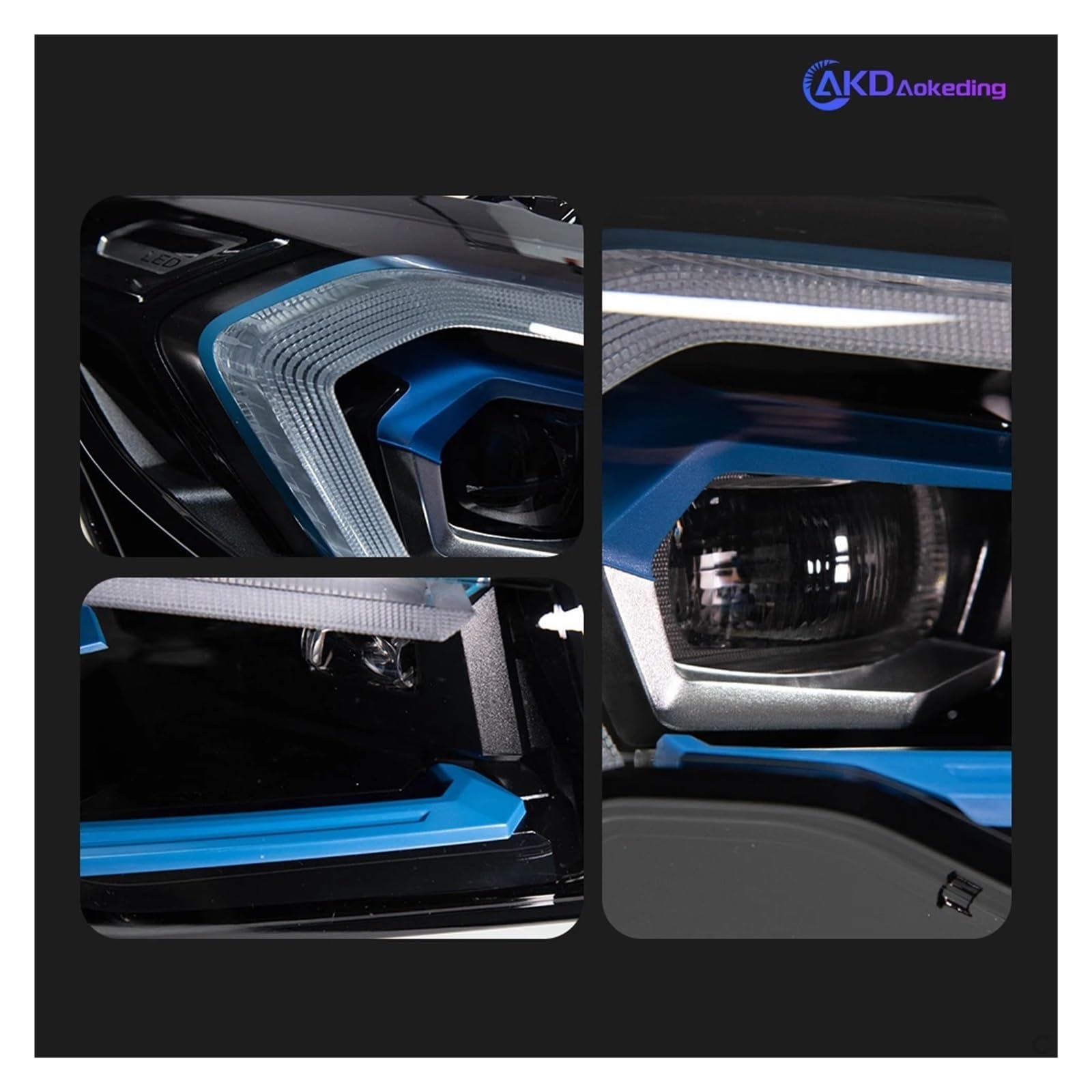1 Coppia di fari per Auto per BMW G20 G28 2019-2022 320i Serie 3, fari Anteriori, luci diurne a LED, Accessori Auto