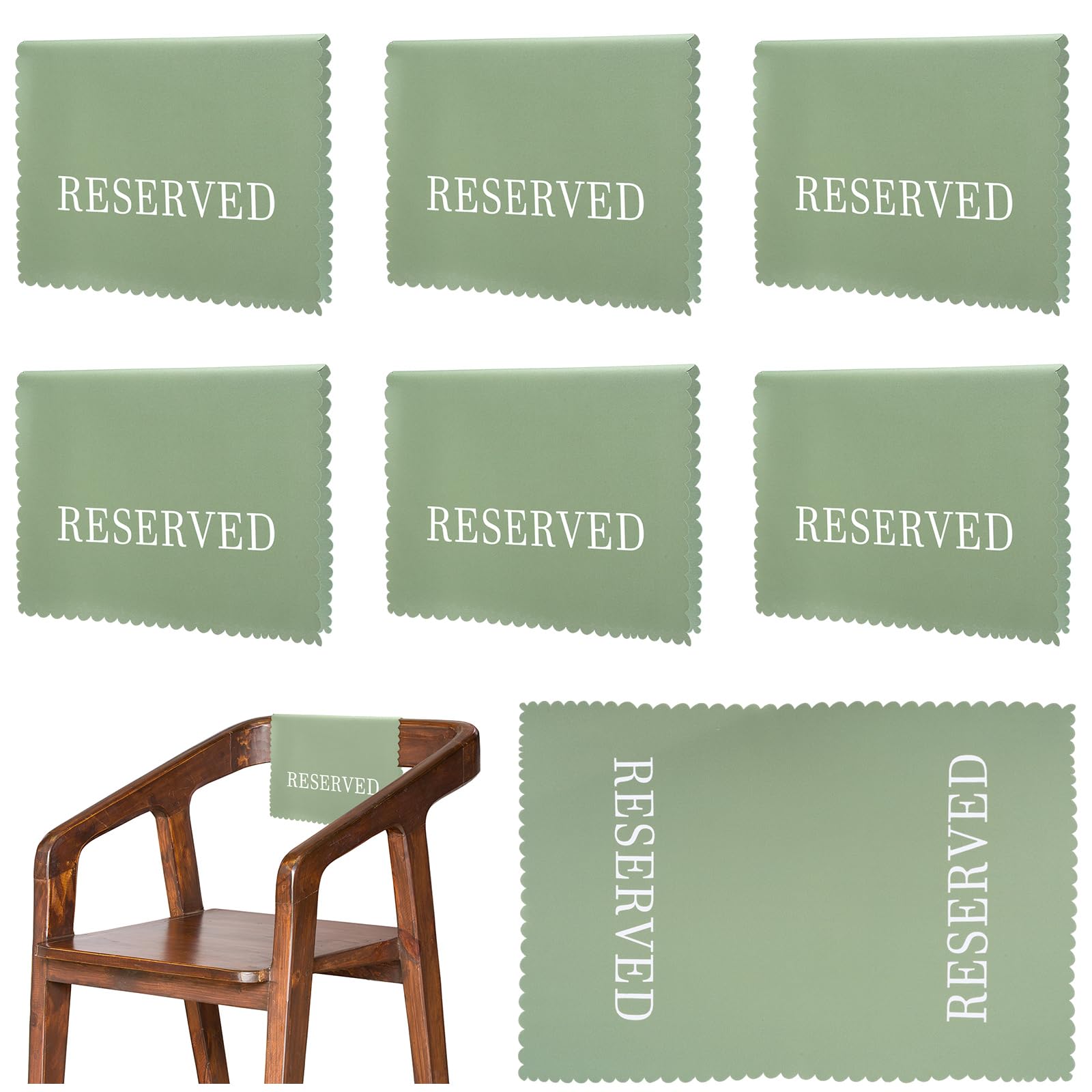 Photo 1 of Breling Reserved Chair Signs 6 Pack