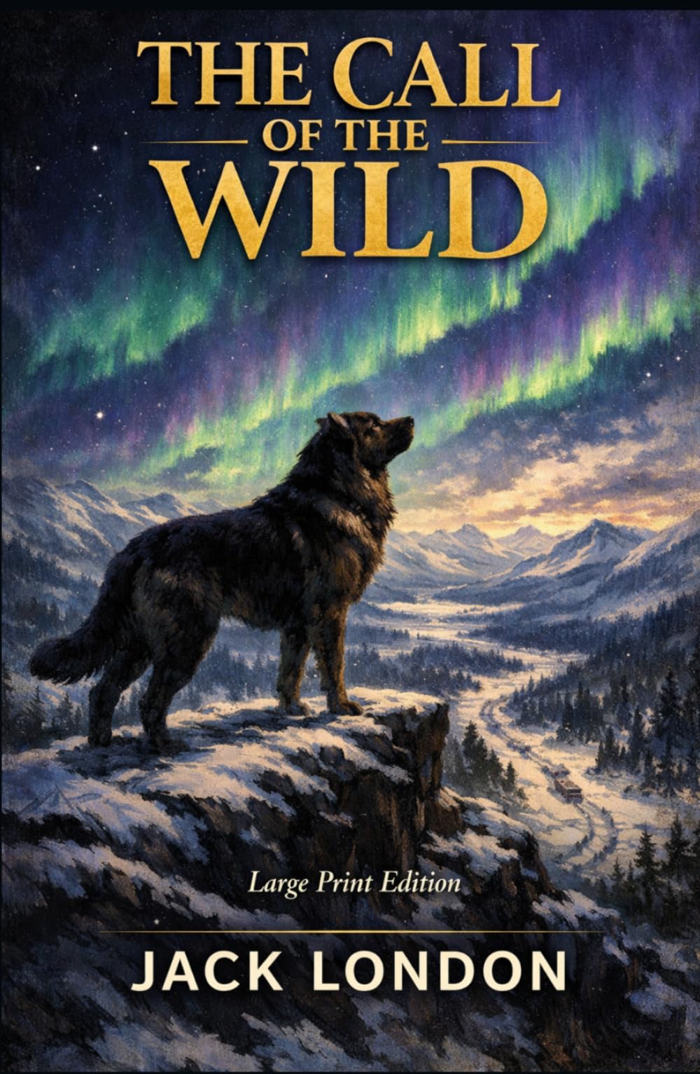 THE CALL OF THE WILD: Large Print Edition