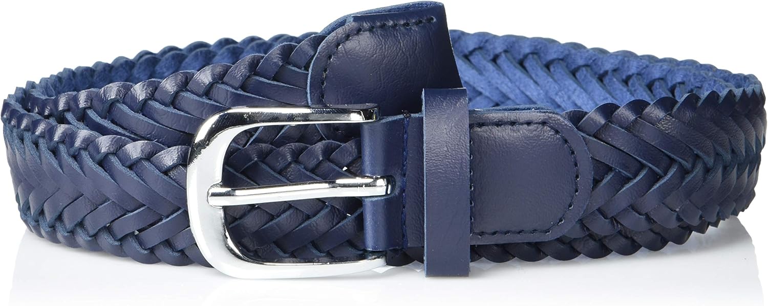 AXNY Boys' Adjustable Braided Belt
