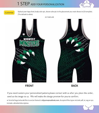 Funny Unique Wrestling Singlet Custom Add Text Logo Bodysuit One Piece, Youth Mens Womens Sizes