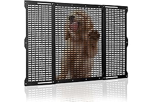 RV Screen Door Protector for Dogs, Adjustable Aluminum Alloy Pet Guard Defender with Bone Shape