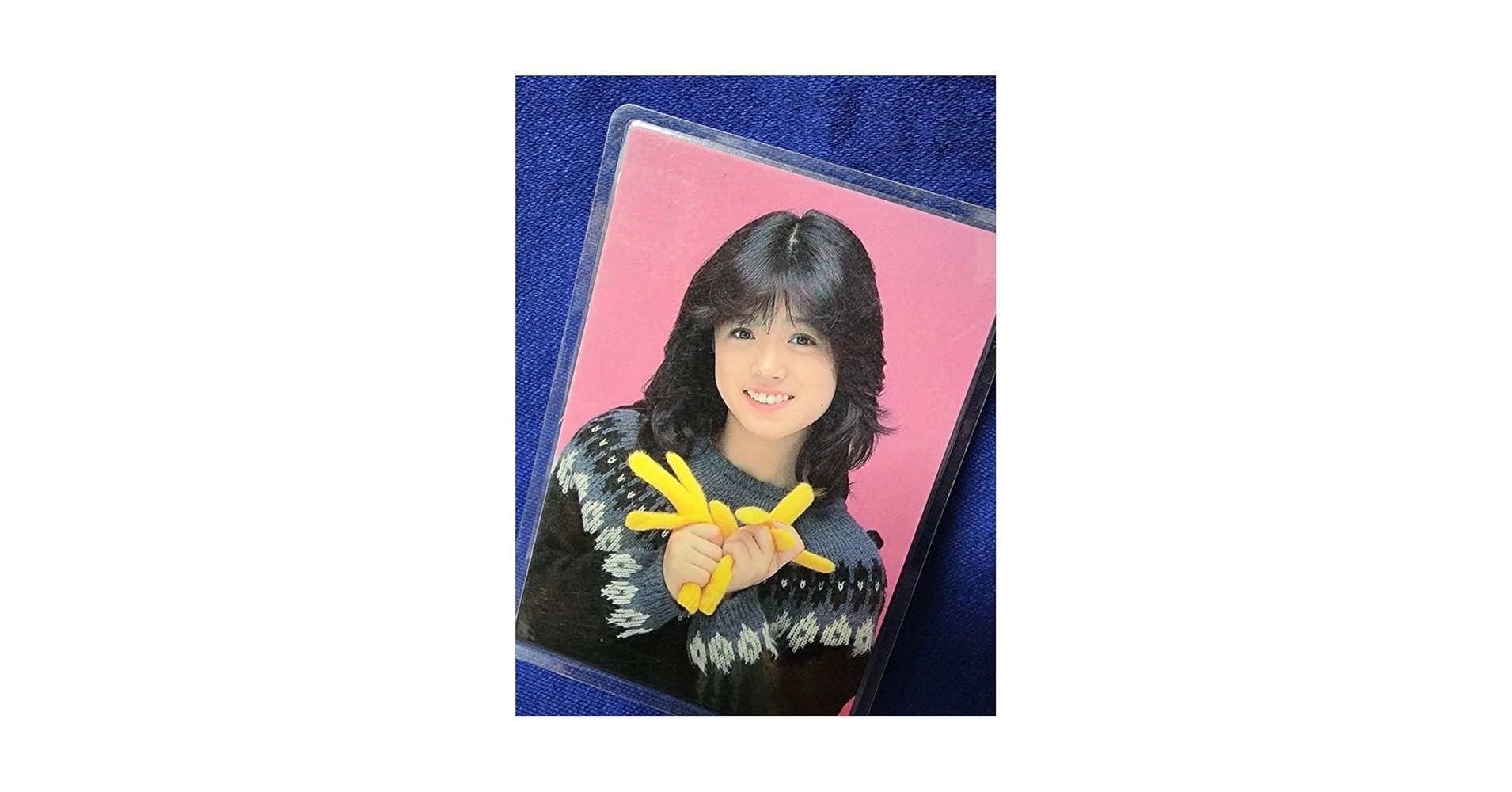 Amazon.co.jp: 中森明菜 80年代昭和レトロ ブロマイド 研音