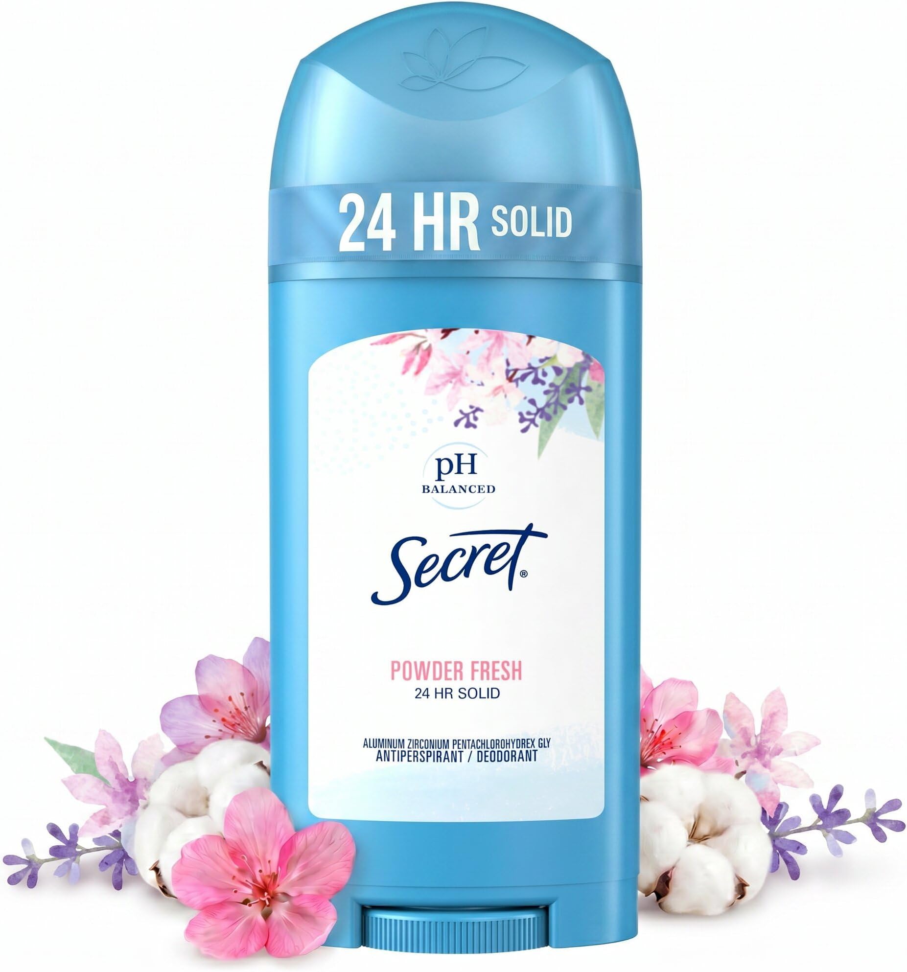 Powder Fresh Wide Solid Antiperspirant and Deodorant 2.7 oz