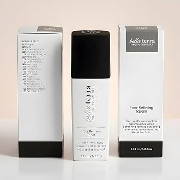 Bellaterra Cosmetics Toner with Salicylic Acid Hydrating Astringent Essence for All Skin Types Exfoliating, Pore-Refining, and Makeup Prep Solution with Coconut Water & Witch Hazel