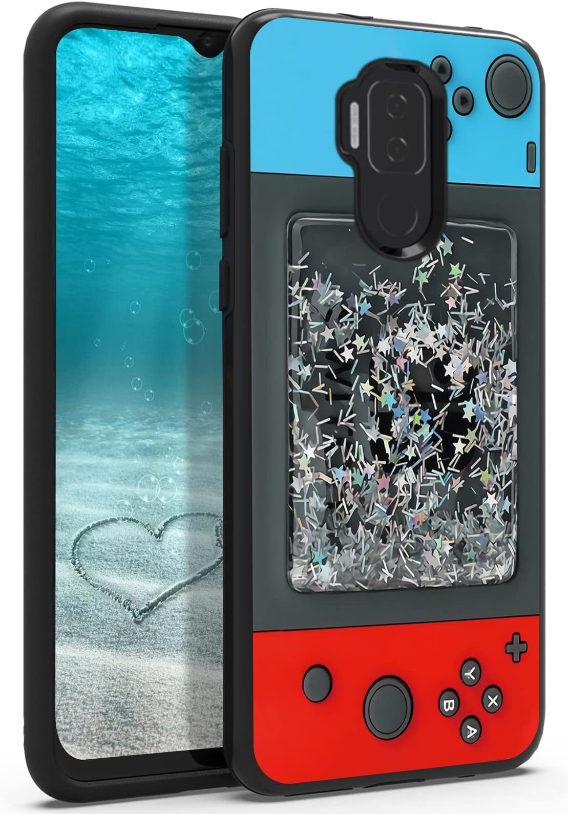 for ATT Maestro Plus Phone Case 6.2" with Game Player Kids Theme Design, RYUITHDJP Case for AT&T Maestro Plus Durable Dual Layer Shockproof Cover
