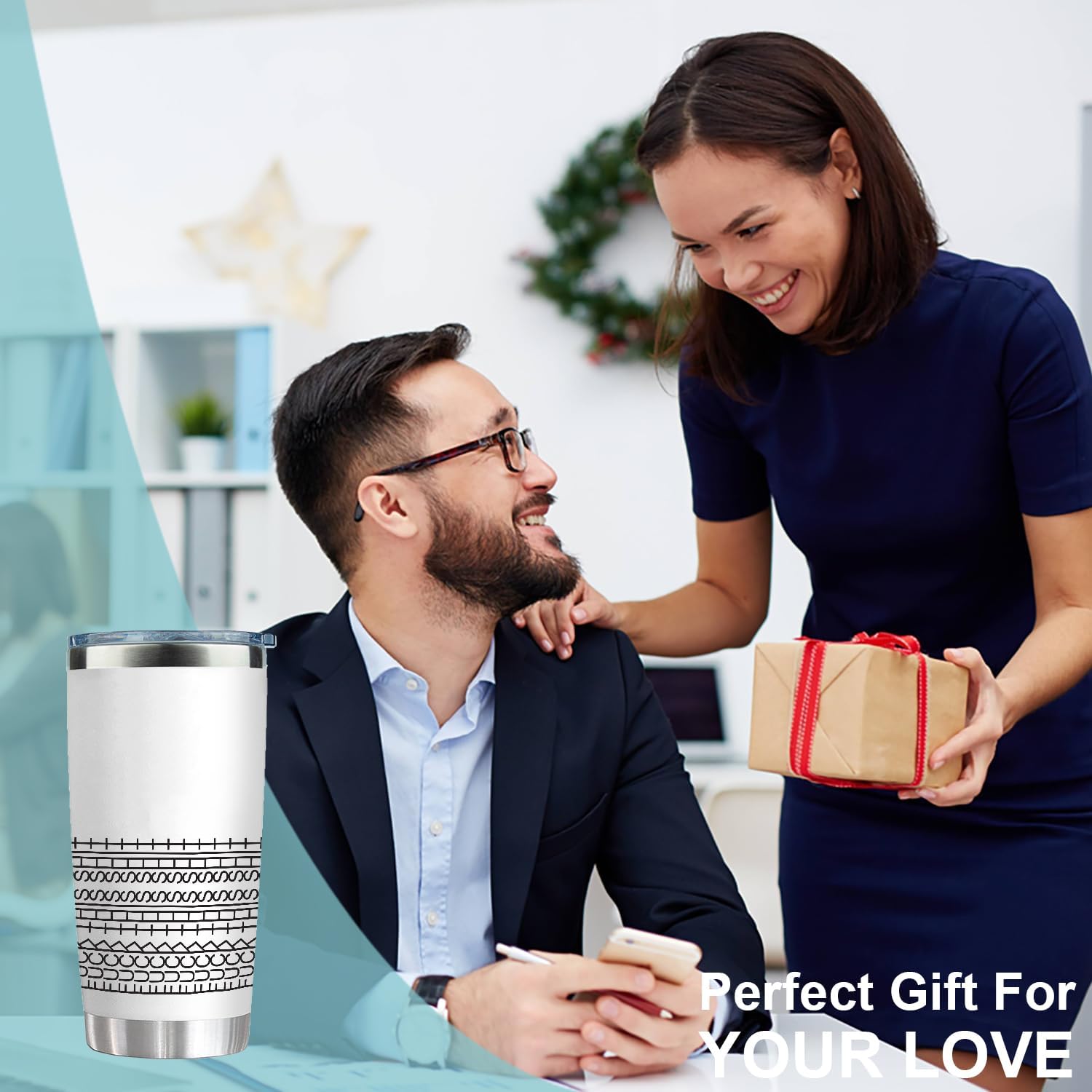 Funny FTS Hidden Message Tumbler 20Oz – Fuck This Shit Mug Sarcasm – Hidden Message Mug - Fuck This Shit Cup Inappropriate Gag Gift For Adults, The Office, Coworkers, Work Besties, Secret Swear Gift - Image 3