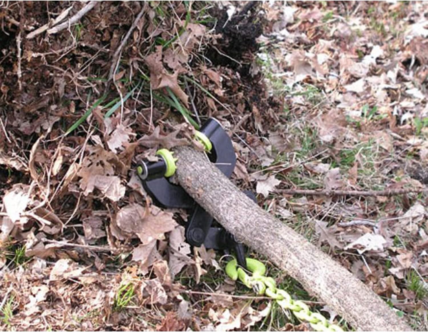 Brush Grubber BG-01 Original Brush Grubber Root Puller Gardening Weed Puller Tool and BG-04 Tugger Chain for Clearing Brush & Small Tree Stumps