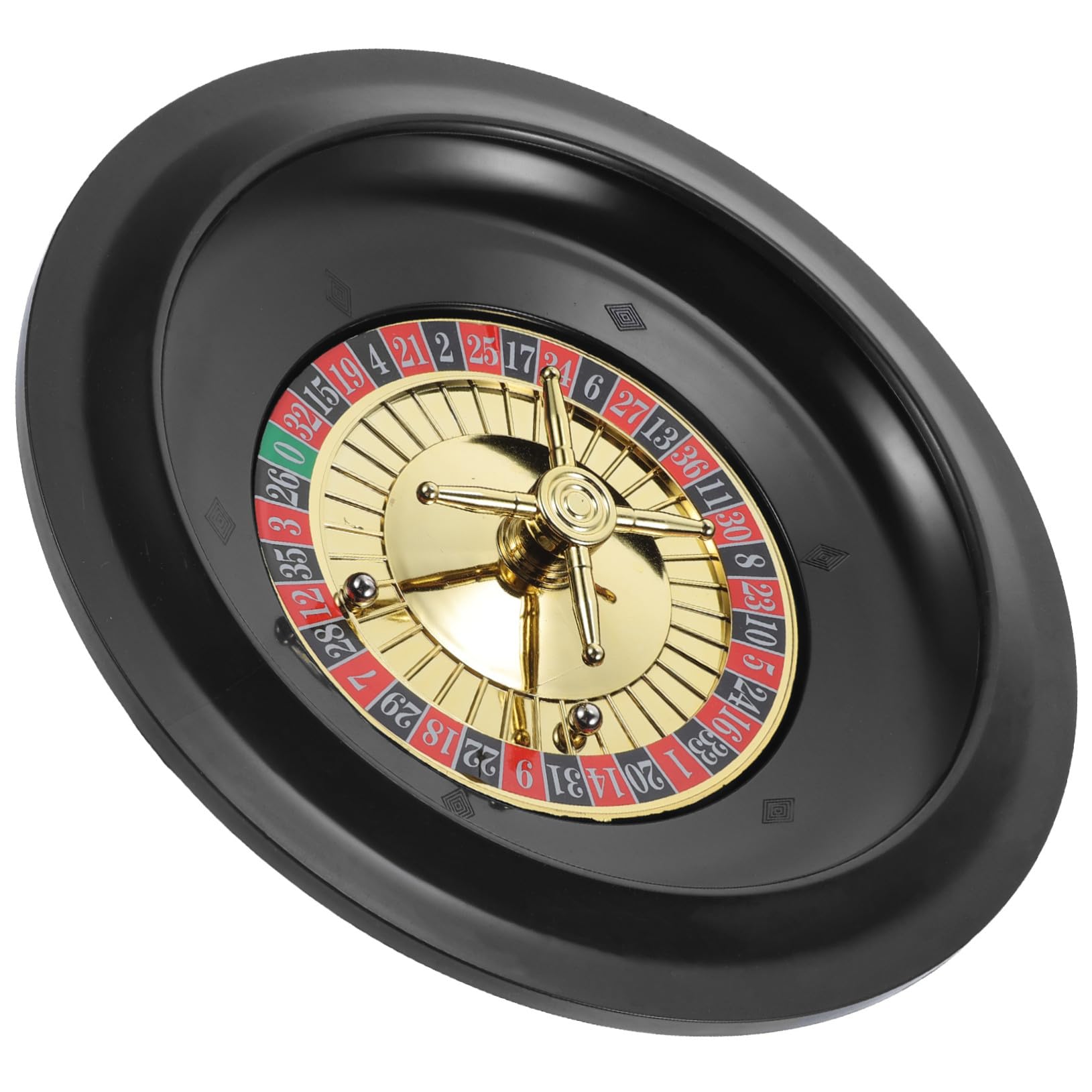 Roulette de Poker de Table Compacte et Portable Roue Tournante Créative pour Jeu de Festival et Fête