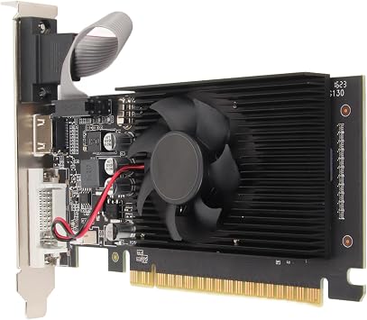 GT610 Graphics Card 2GB 64 Bit Computer Graphics Card High Resolution Multimedia Interface for Computer Desktop