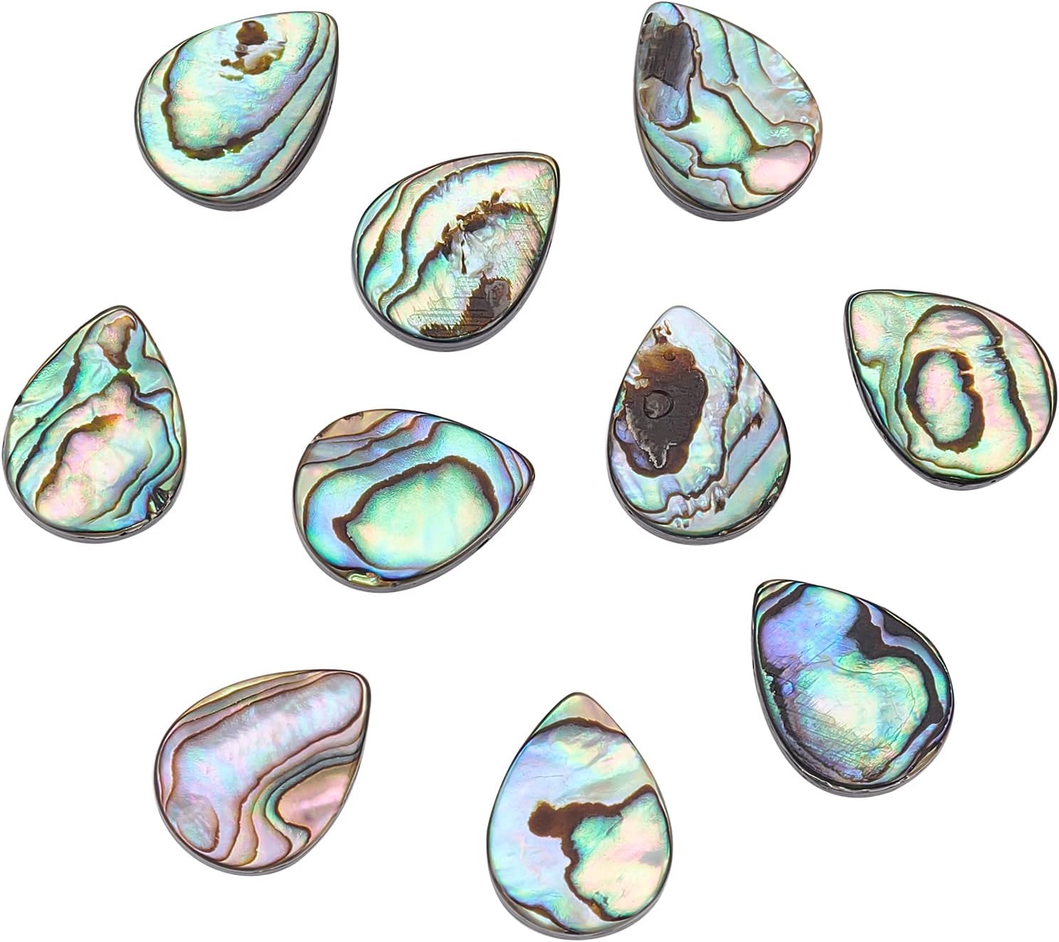 PandaHall Tusk Shape Shell Beads Strands for Bracelet Jewelry Making, Peru