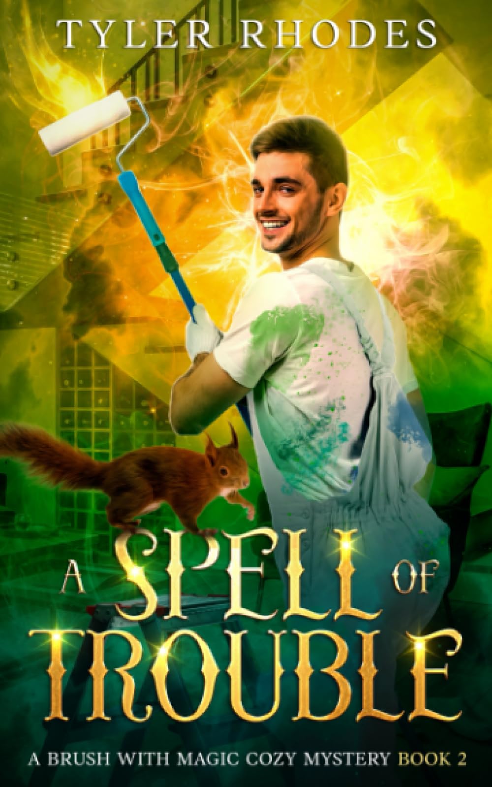 A Spell of Trouble (A Brush with Magic Cozy Mystery)