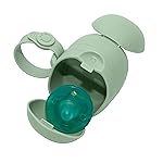 Ubbi On-The-Go Dual Pacifier Holder, Keep\'s Baby\'s Binkies Clean and Accessible, Portable for Travel, Diaper Bag Accessory Must Have for Newborns, Sage Green