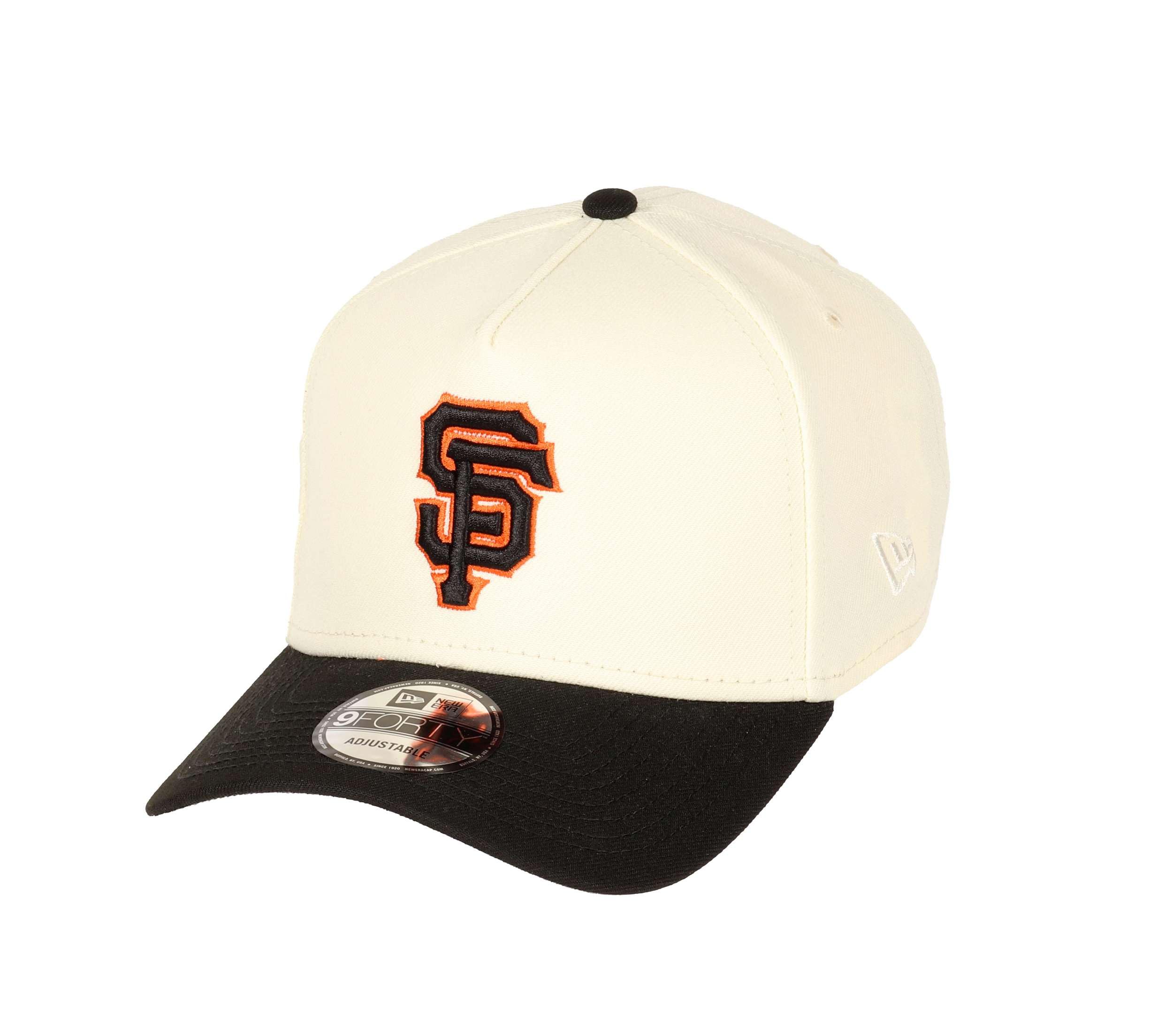New Era Gorra Ajustable con Visera Curvada en diseño Two Tone Chrome 9Forty A-Frame Sidepatch Winter Baseball MLB Talla única Diferentes Equipos