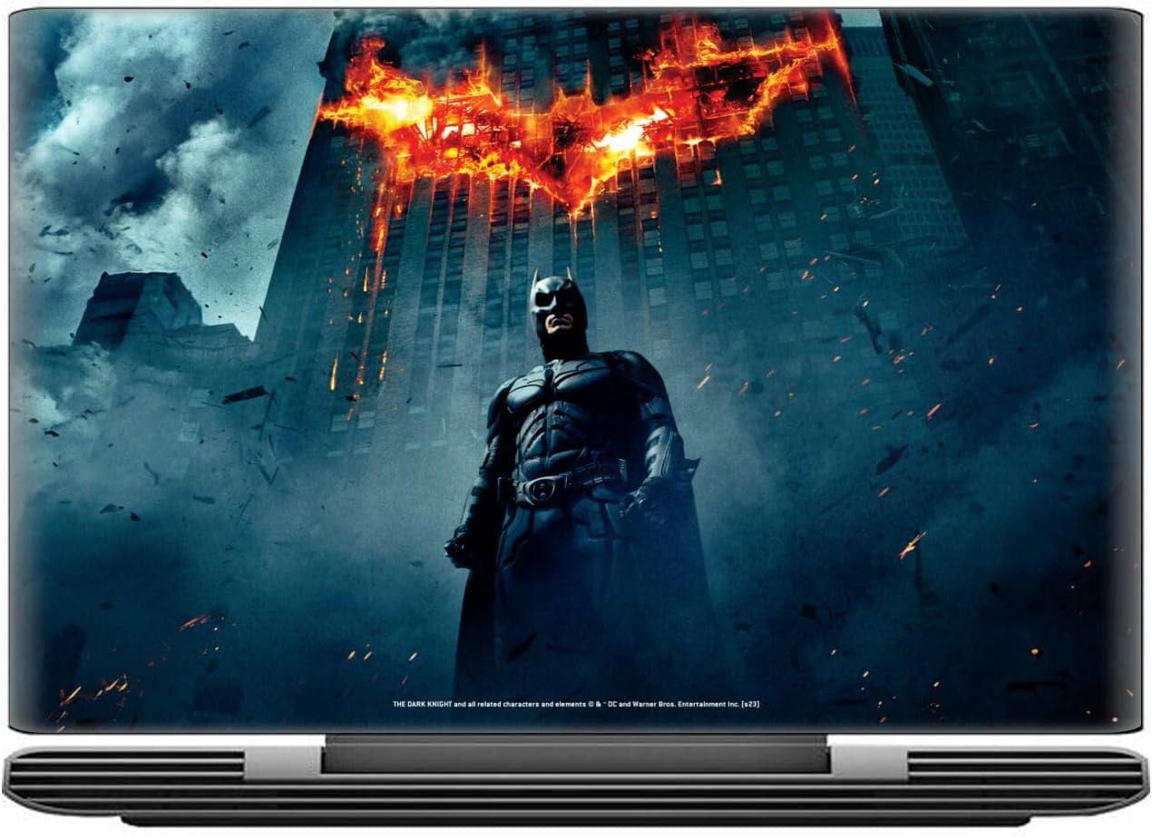 Head Case Designs Officially Licensed The Dark Knight Batman Poster Key Art Vinyl Sticker Skin Decal Cover Compatible with Dell Inspiron 15 7000 P65F image 2