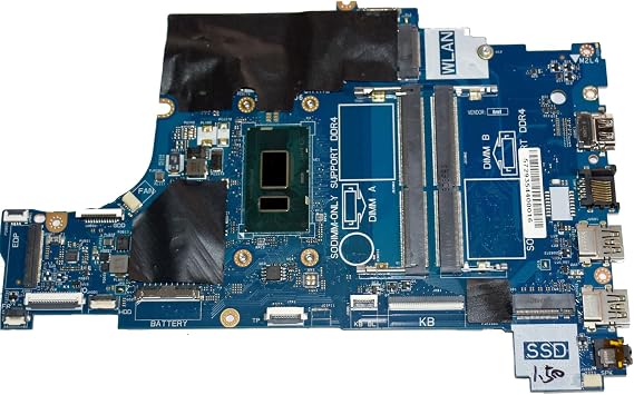 Compatible with Dell Inspiron 3581-3584 Laptop Motherboard Core i3-8130U Processor 2.3GHz DDR4 SDRAM On-Board Graphics 5K 05K