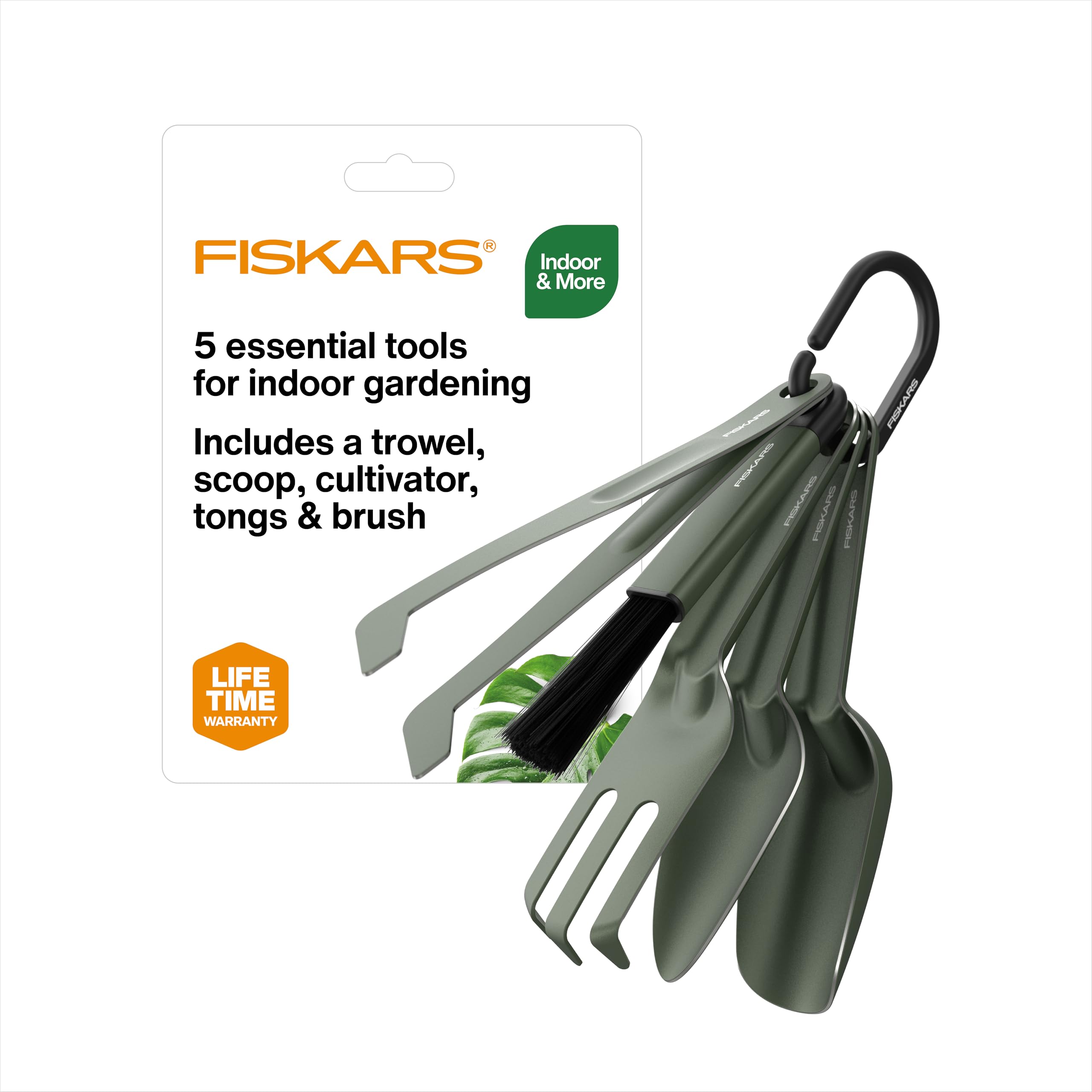 Amazon.com : Fiskars 5-Piece Plant Cultivating Tool Set, Nesting