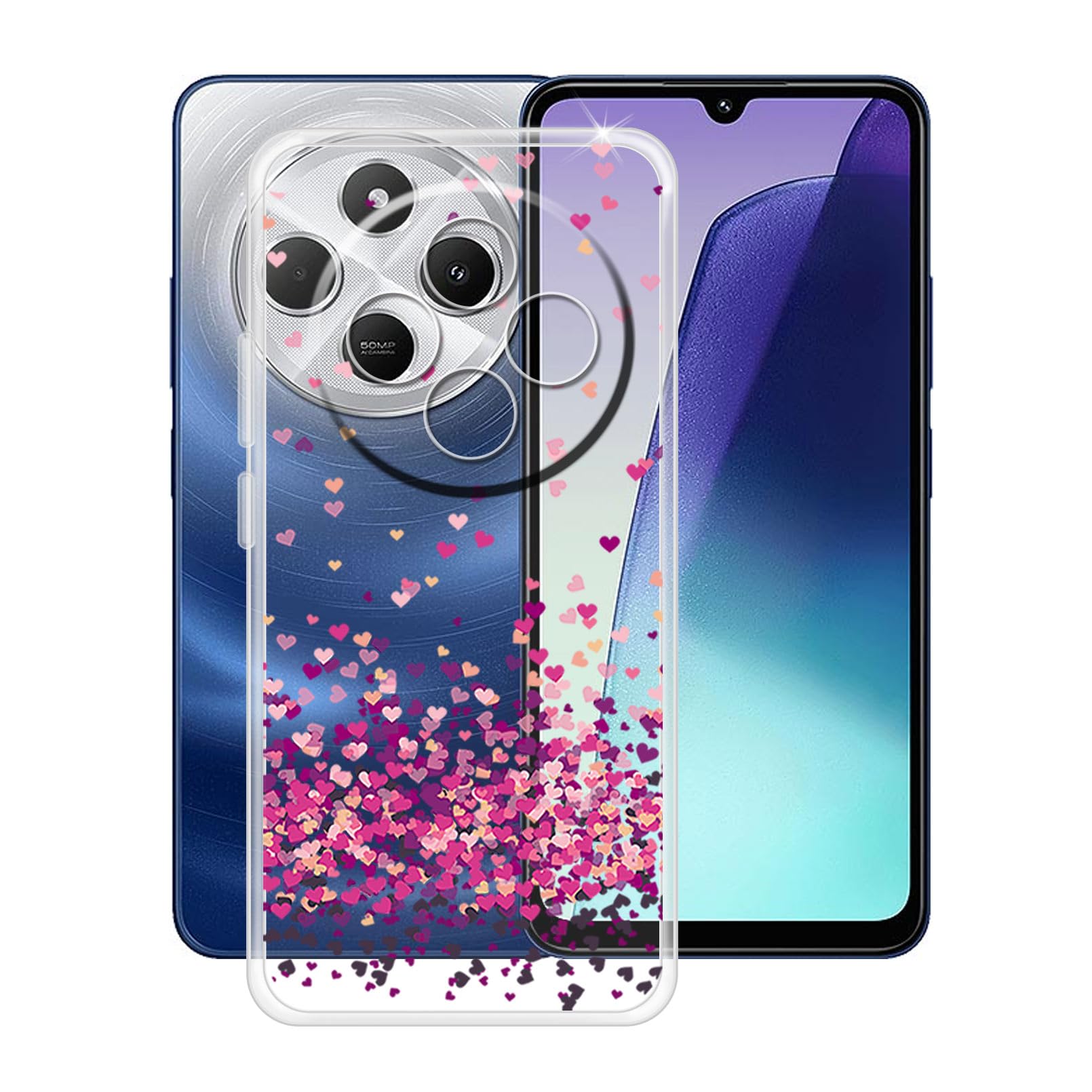 YQINHHME Phone Case for Xiaomi Redmi 14C 5G (6.88