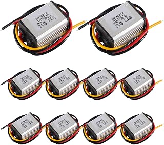DWEII 10PCS DC-DC Buck Power Converter Module, Adjustable Voltage Regulator 8-22V to 3-15V 5V 12V 3A Buck Converter for Car Auto Vehicle Motor