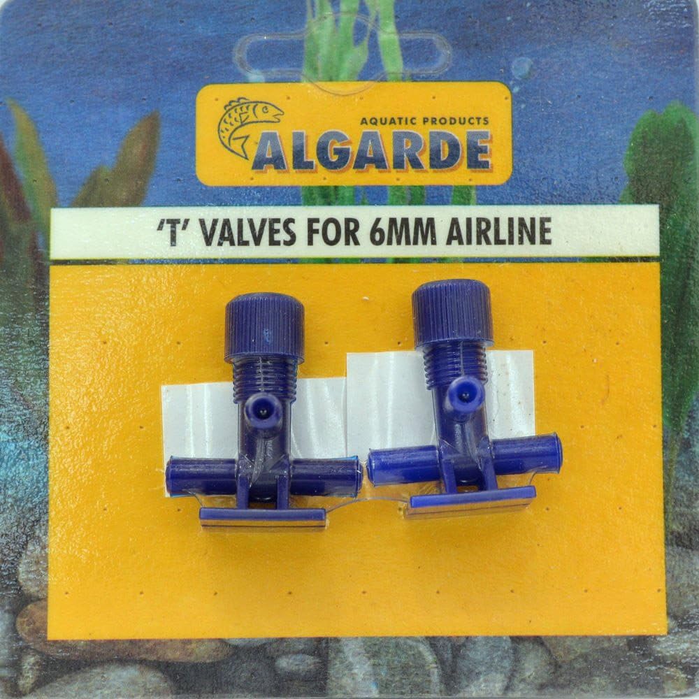 Airline Tee Valves for 4mm Airline (2 Pack)