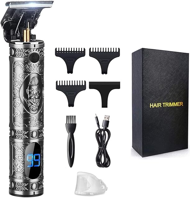 Suttik Hair Clippers for Men, Beard Trimmer, Zero Gapped Trimmer T-Blade Trimmer Clippers for Hair Cutting, Cordless Trimmers Professional Barber, Liners Clippers Haircut,Edgers Clippers