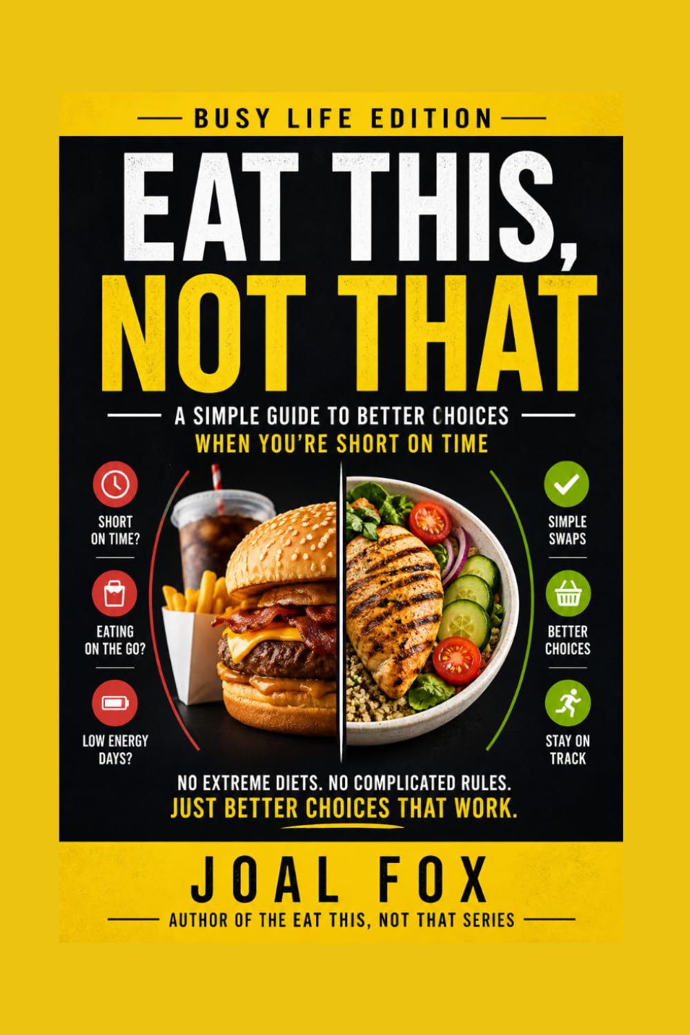 Eat This, Not That: Busy Life Reset: Burn Fat, Save Time & Stay Consistent Even on Your Busiest Days (Eat This, Not That – The 2026 Reset Series)