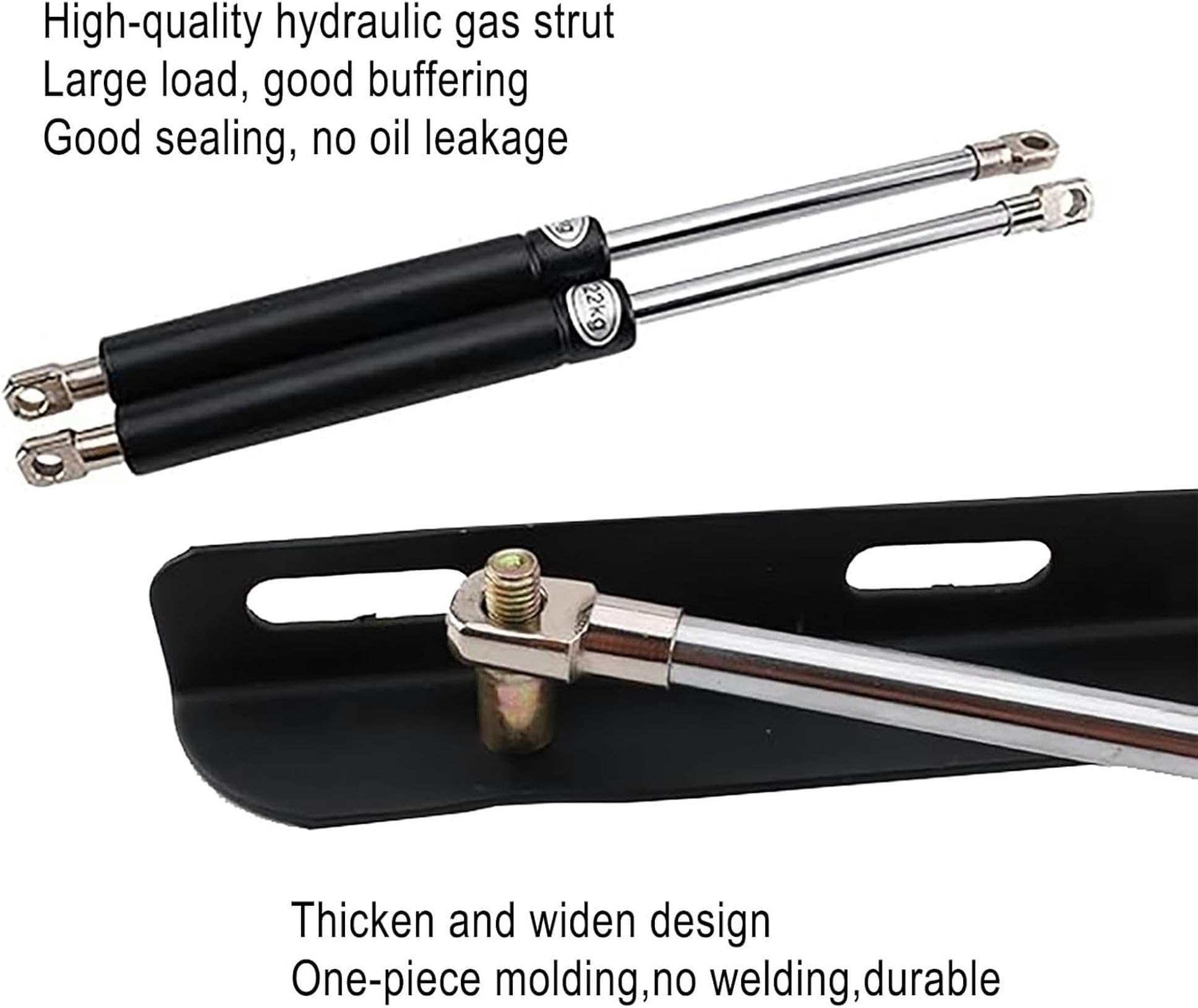 Kit de rangement pour lit hydraulique - 2 pièces - Mécanisme de levage pneumatique pour charnière pliable gain de place - Matériel de bricolage pour lit tatami