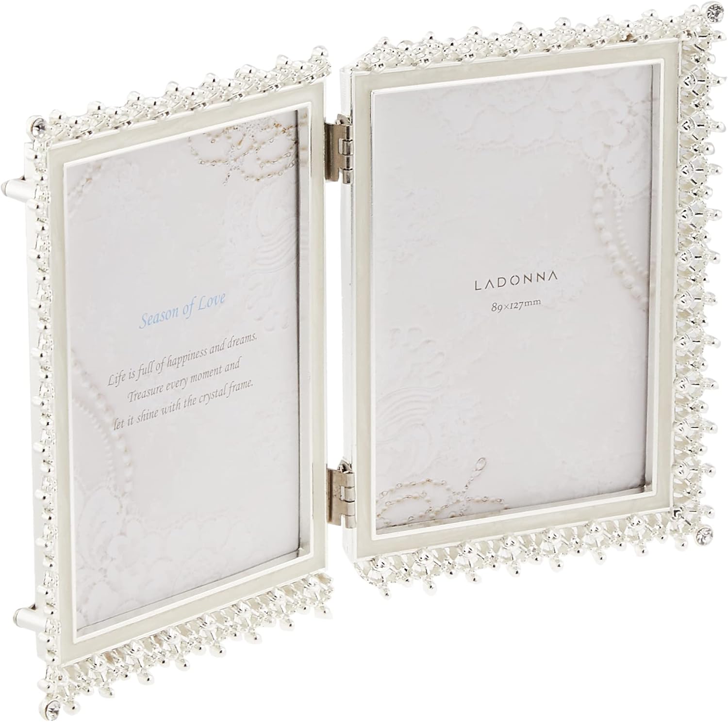 LADONNA MJ83-LD-WH Radonna Photo Frame Bridal White L Size 2