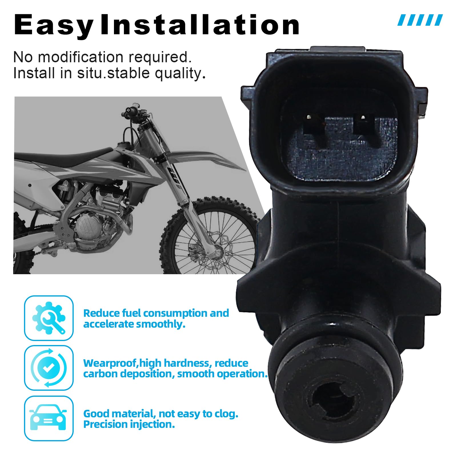 Amazon.co.jp: 燃料インジェクター交換用 KTM 250 350 450 XCF SXF 