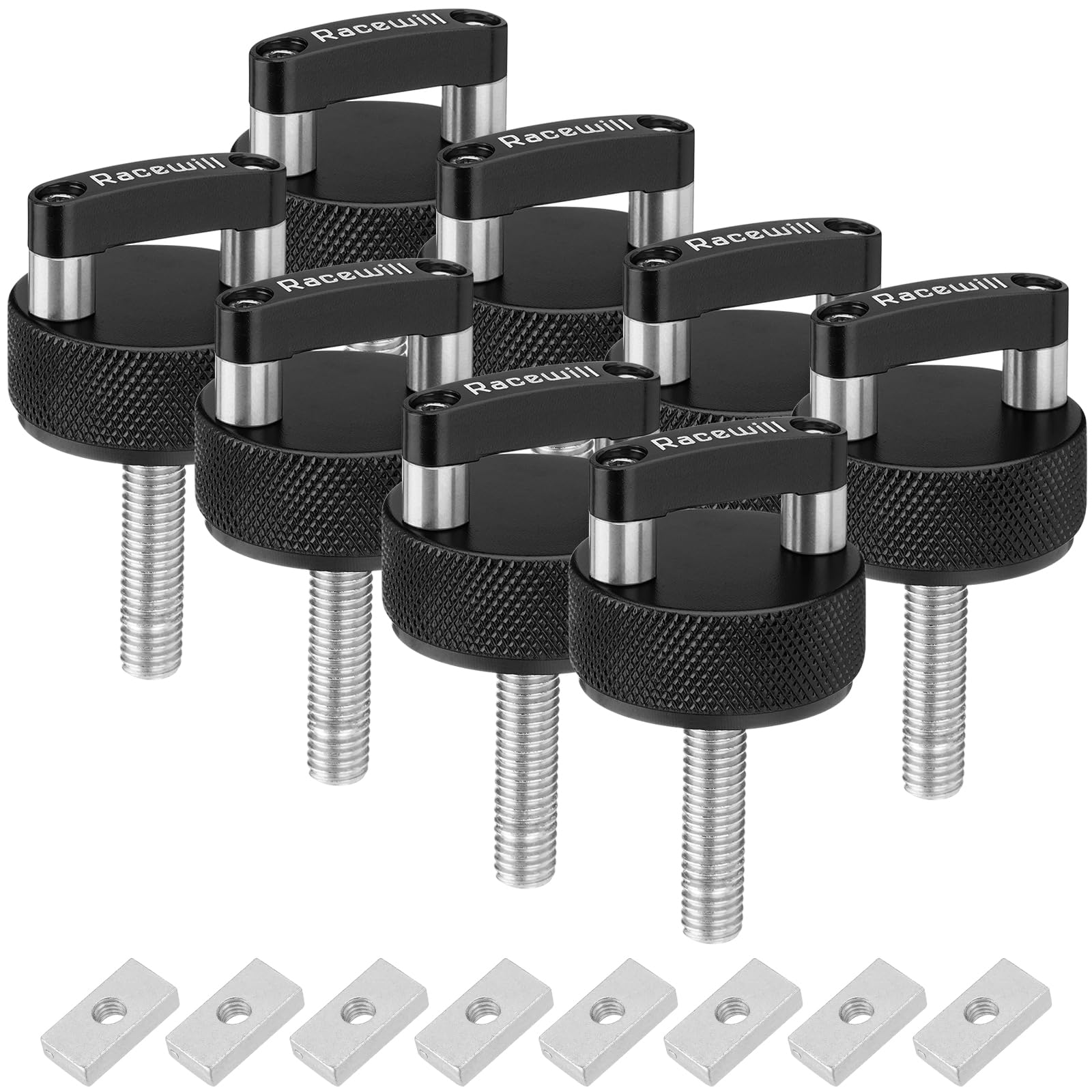 Photo 1 of Racewill 8PCS Hard Top Quick Removal Thumb Screws