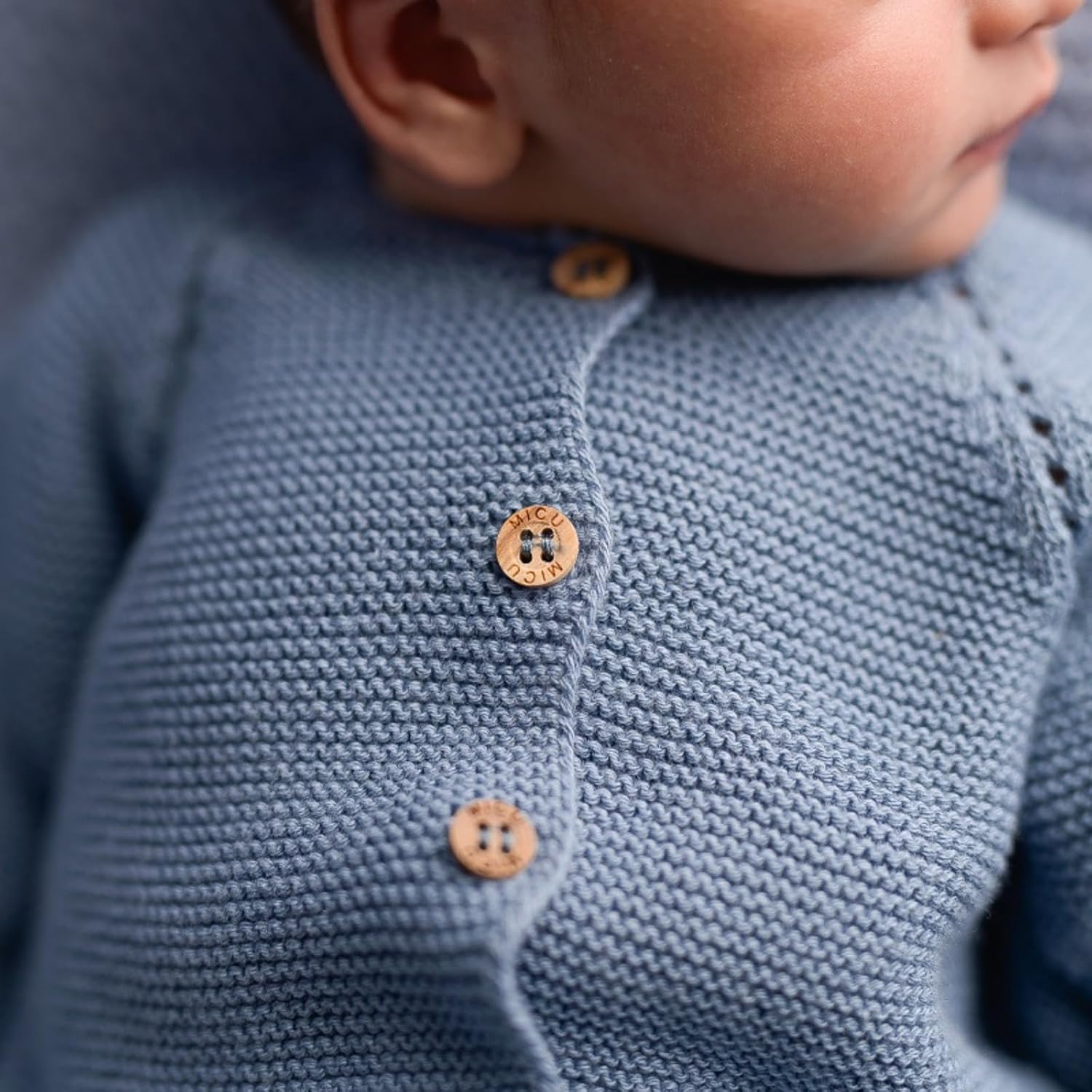 Newborn Girl Boy Clothes, 100% Organic Cotton, Knitted, Seamless, Soft and Breathable Baby Clothing