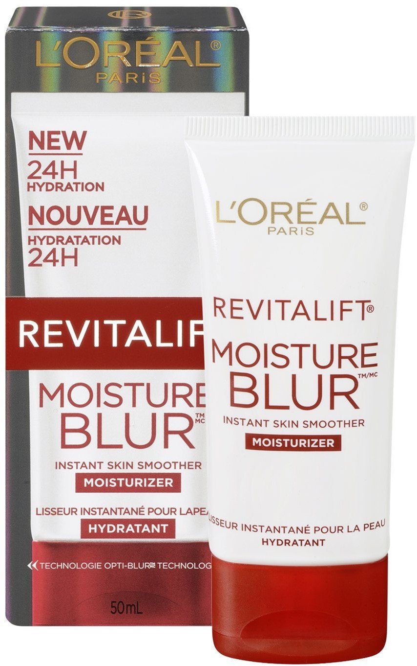 L'Oreal Paris RevitaLift Moisture Blur, Instant Skin Smoother Moisturizer