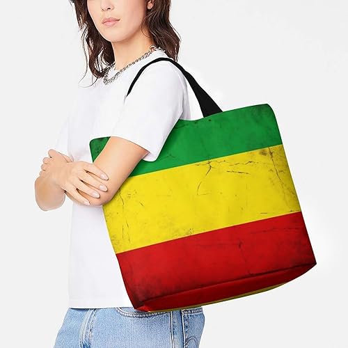 Vista 43 de Grocery Tote Bag, Casual Shopping Bags, Large Machine Washable Shoulder Bag, Reusable Shopping Handbags for Women