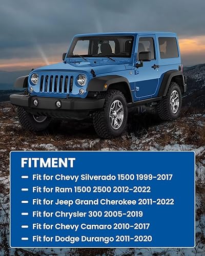 Vista 80 de GAsupply Tuercas de llanta de estilo de fábrica OEM de 14 x 2, 24 piezas de una sola pieza cromadas grandes tuercas de asiento de bellota de 2