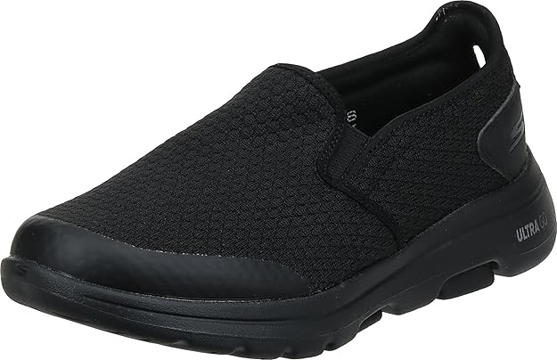 Skechers Men's GOwalk 5 - Elastic Stretch Athletic Slip-On Casual Loafer  Walking Shoe Sneaker | Walking - Amazon.com