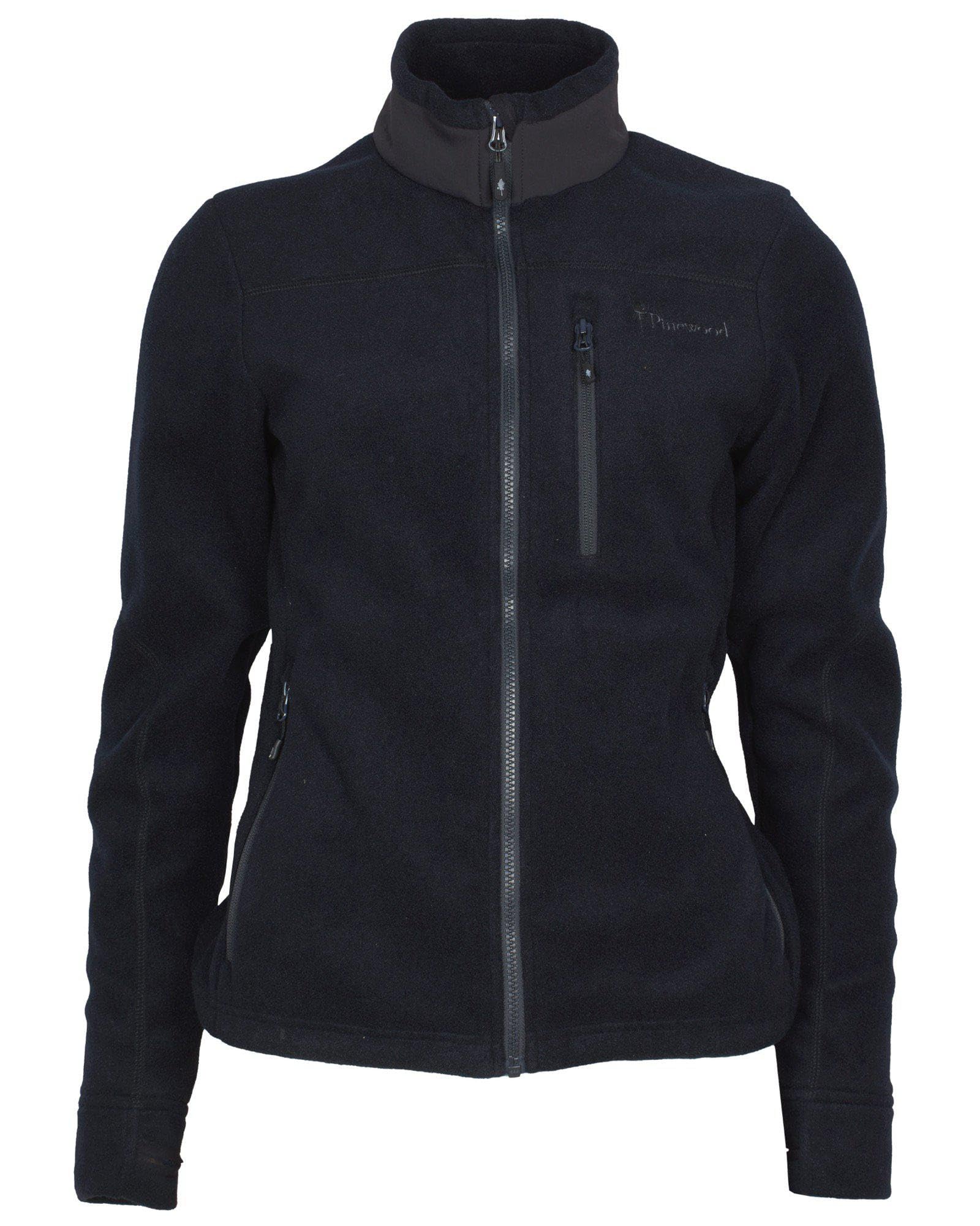 Pinewood Damen Fleecejacke aus 100% übergebliebenen Stoffen, ideale Fleece Jacke für die Jagd, den Hundesport & zum Wandern