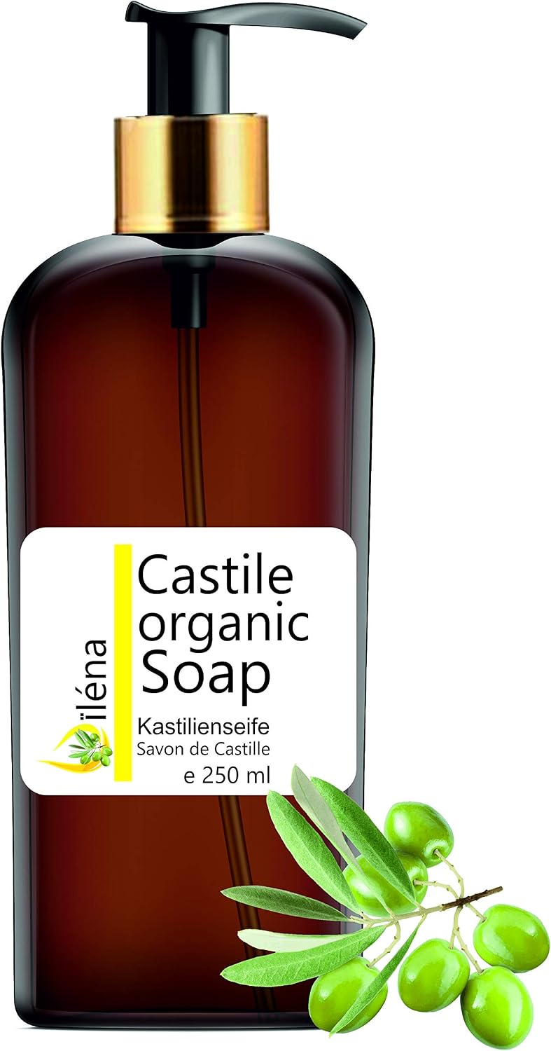 Organic Olive Oil Soap, Castile Liquid Soap, Facial Cleaning, Antibacterial Soap, Handwash Liquid Soap, Cleansing Gel