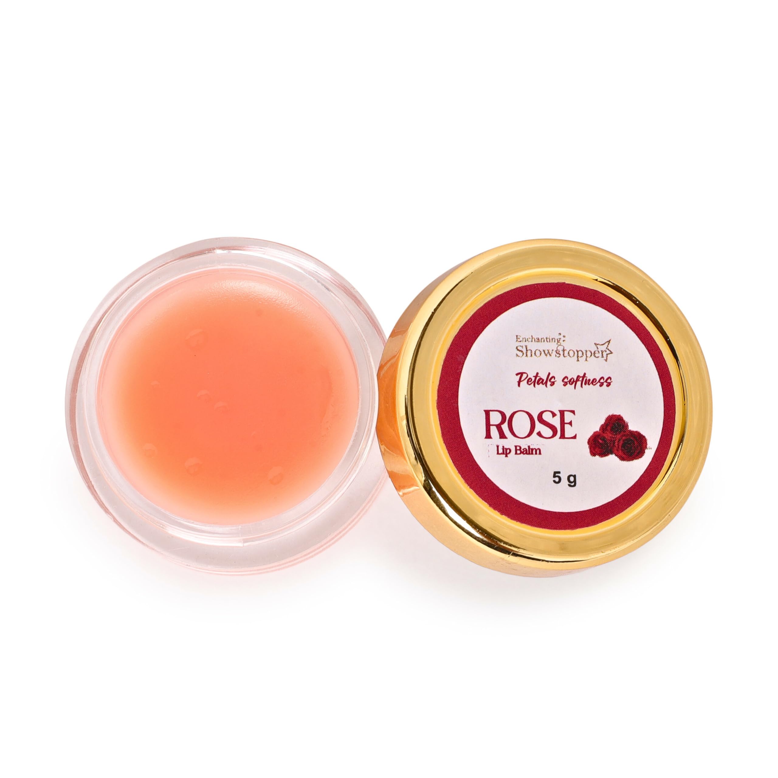 Rose Lip Balm for Dry & Chapped Lips - Natural Hydration & Softness - 5g-image-16