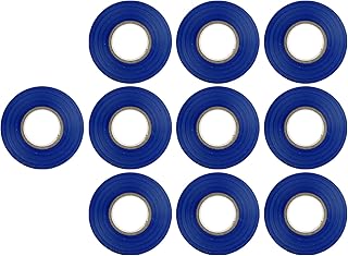 Sponsored Ad - Sunlite 41327-SU 10-Pack PVC Electrical Tape, 60 Feet x 0.75 Inches, for Splicing, Protecting, and Insulati...