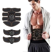 Kirlor Fitness Belt Abs Stimulator Muscle Training Fitness Workout Equipment Ab Core Toner Belt for Abdominal/Arm/Leg for Home Use