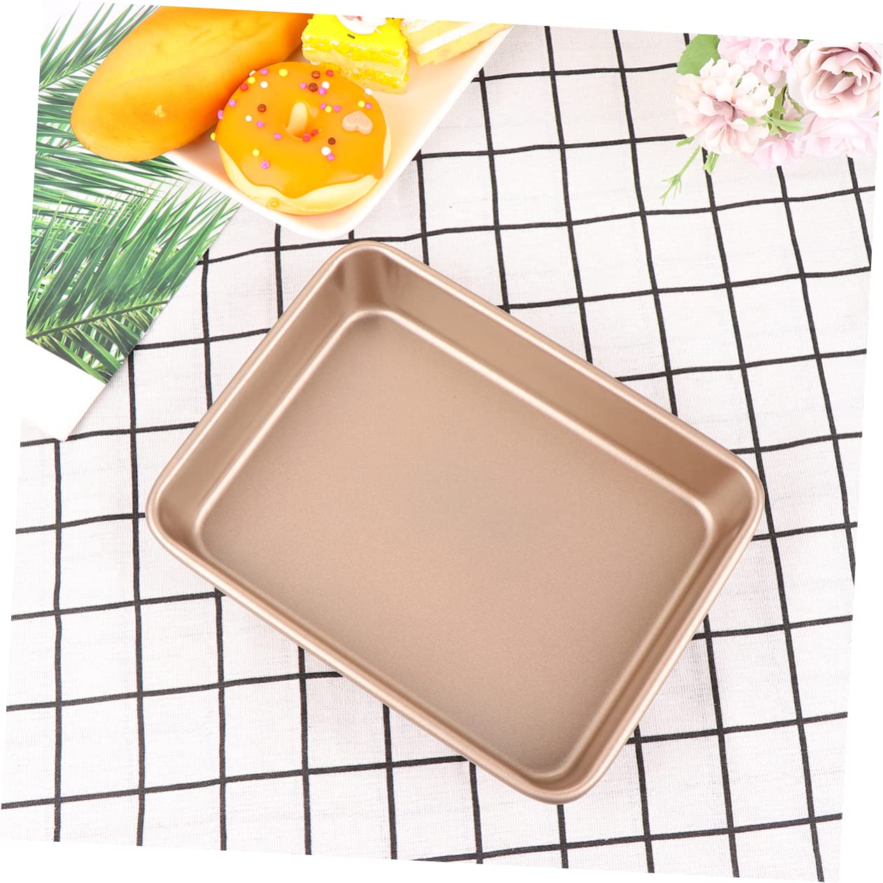 ABOOFAN Household Baking Tray Heavy Duty Steel Nonstick Baking Pan Wire Rack for for Home Restaurant