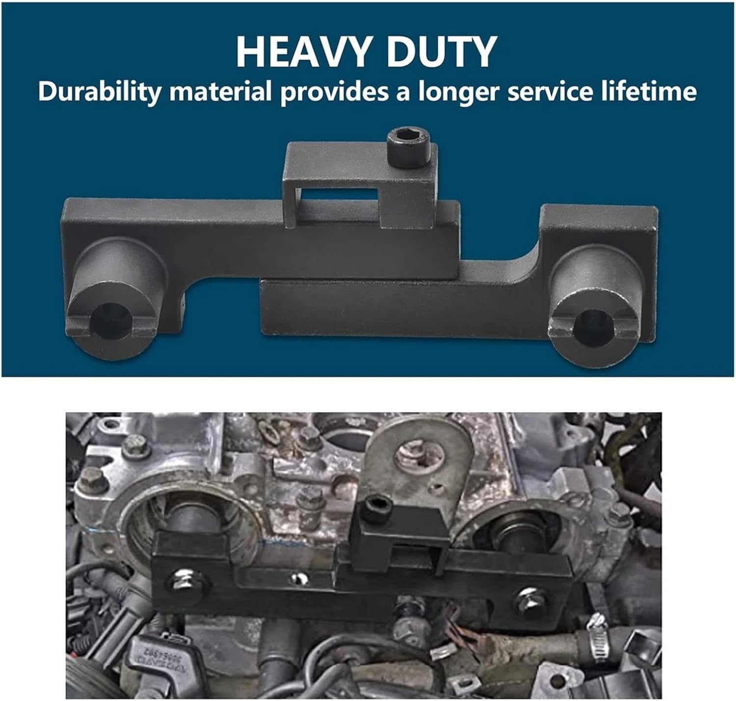 Camshaft Crankshaft Timing Locking Tool Compatible with Volvo S40 S60 XC90 Replace 9995452 Carrying Case Stretch Auxiliary Belt Removal(Model B)